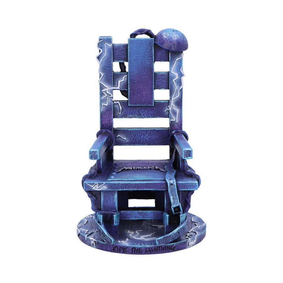 Metallica Ride the Lightning Blue Chair Ornament B6906C24