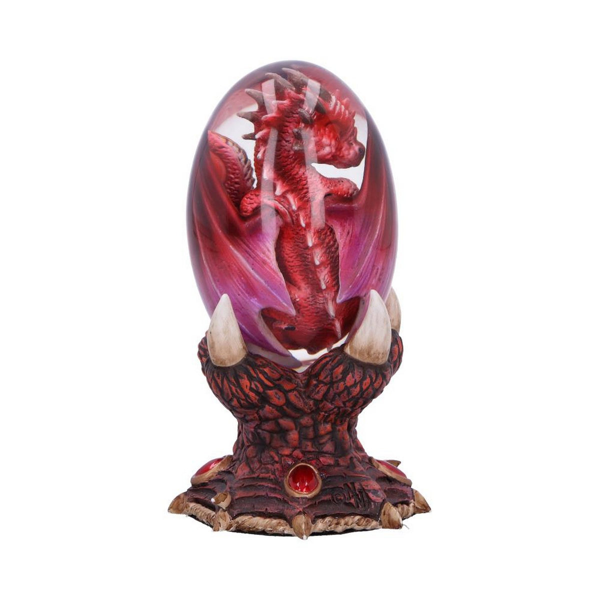 Elemental Dragonlings - Fire Dragon in Clear Egg B6907C24