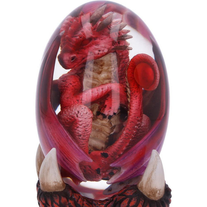Elemental Dragonlings - Fire Dragon in Clear Egg B6907C24