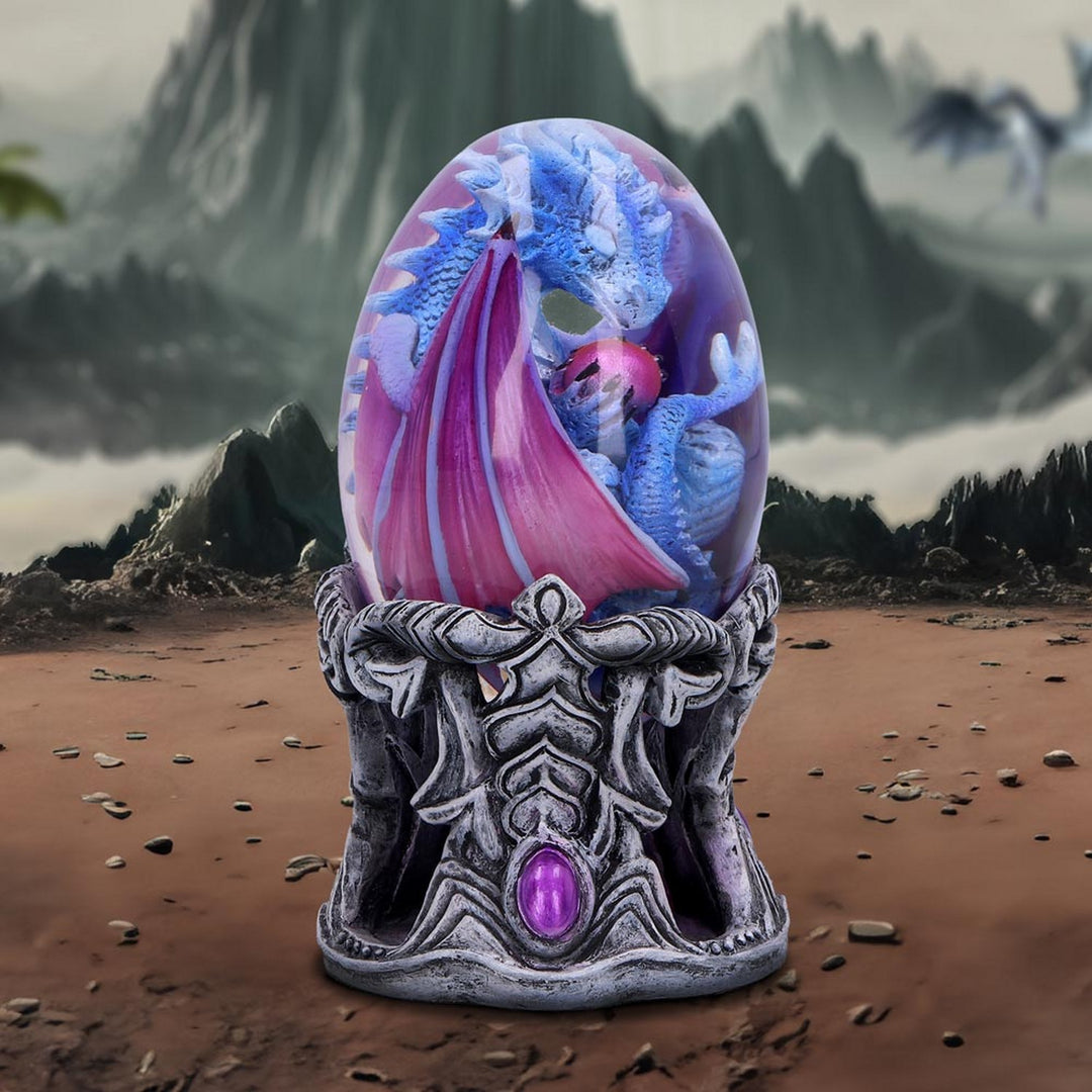 Elemental Dragonlings - Water Dragon in Clear Egg B6910C24