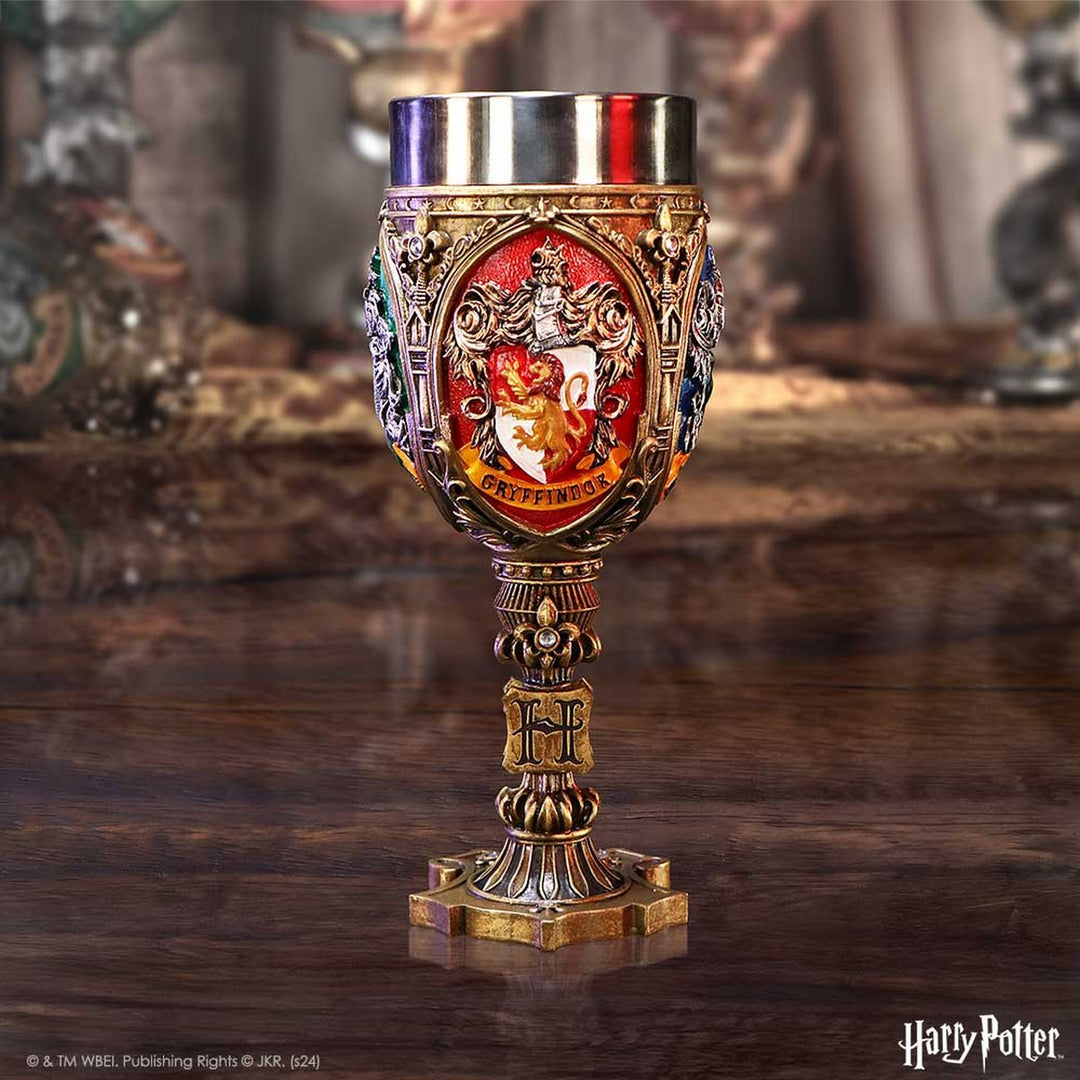 Officially Licensed Harry Potter Four Hogwarts House Collectible Goblet B6917C24