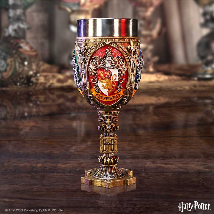 Officially Licensed Harry Potter Four Hogwarts House Collectible Goblet B6917C24