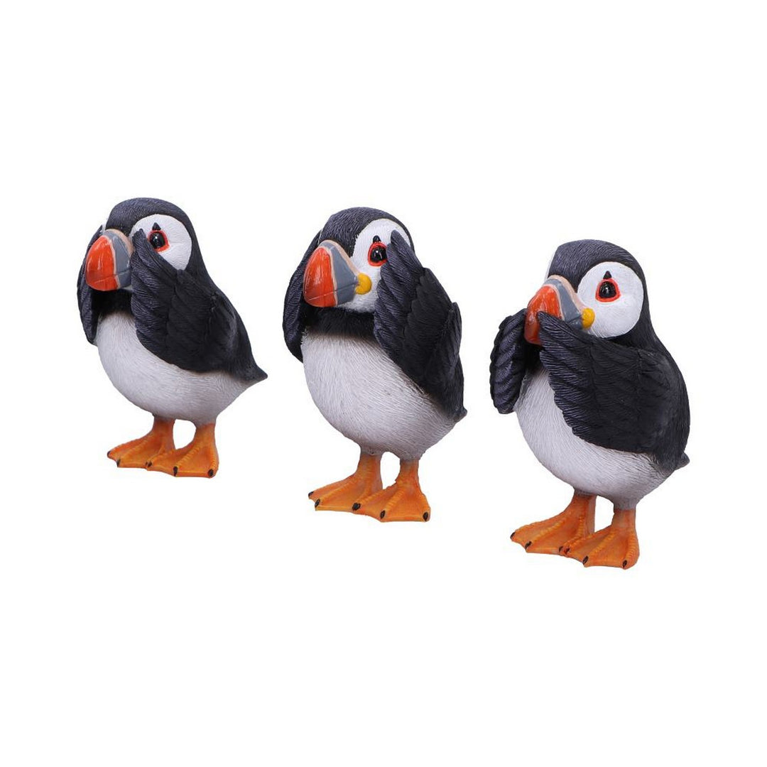 Three Wise Puffin Figurines B6921C24