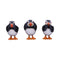 Three Wise Puffin Figurines B6921C24