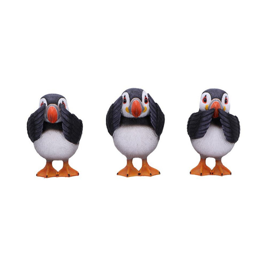Three Wise Puffin Figurines B6921C24