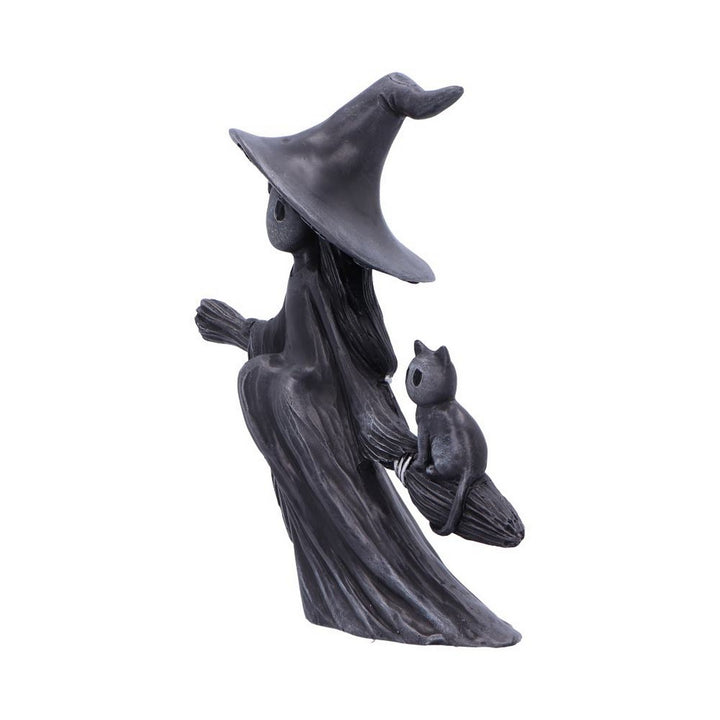 Little Souls Beam Witch on Broom Figurine B6937C24