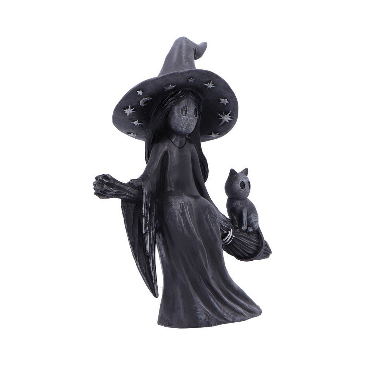 Little Souls Beam Witch on Broom Figurine B6937C24