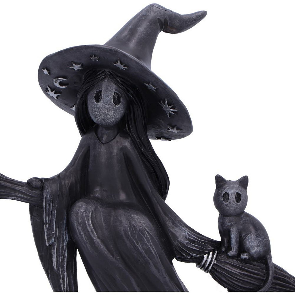 Little Souls Beam Witch on Broom Figurine B6937C24