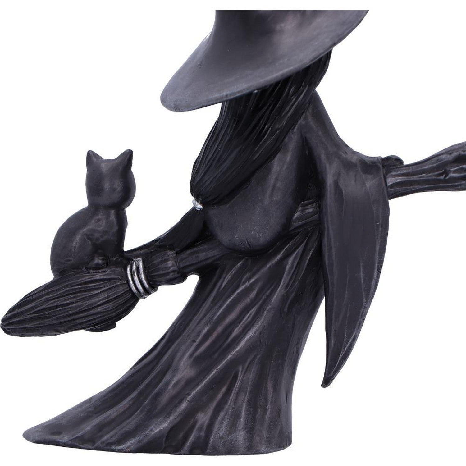 Little Souls Beam Witch on Broom Figurine B6937C24