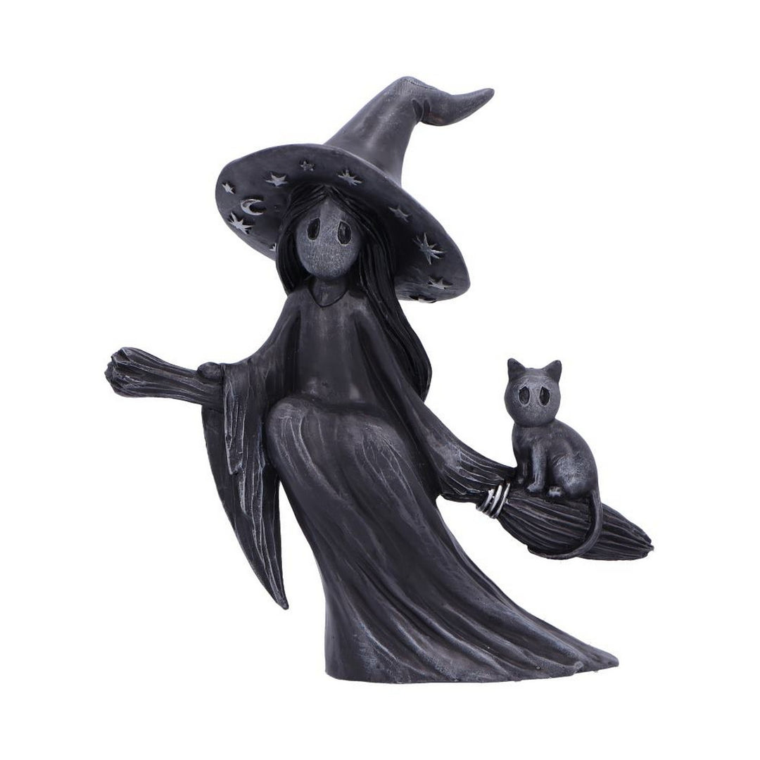 Little Souls Beam Witch on Broom Figurine B6937C24