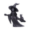 Little Souls Beam Witch on Broom Figurine B6937C24