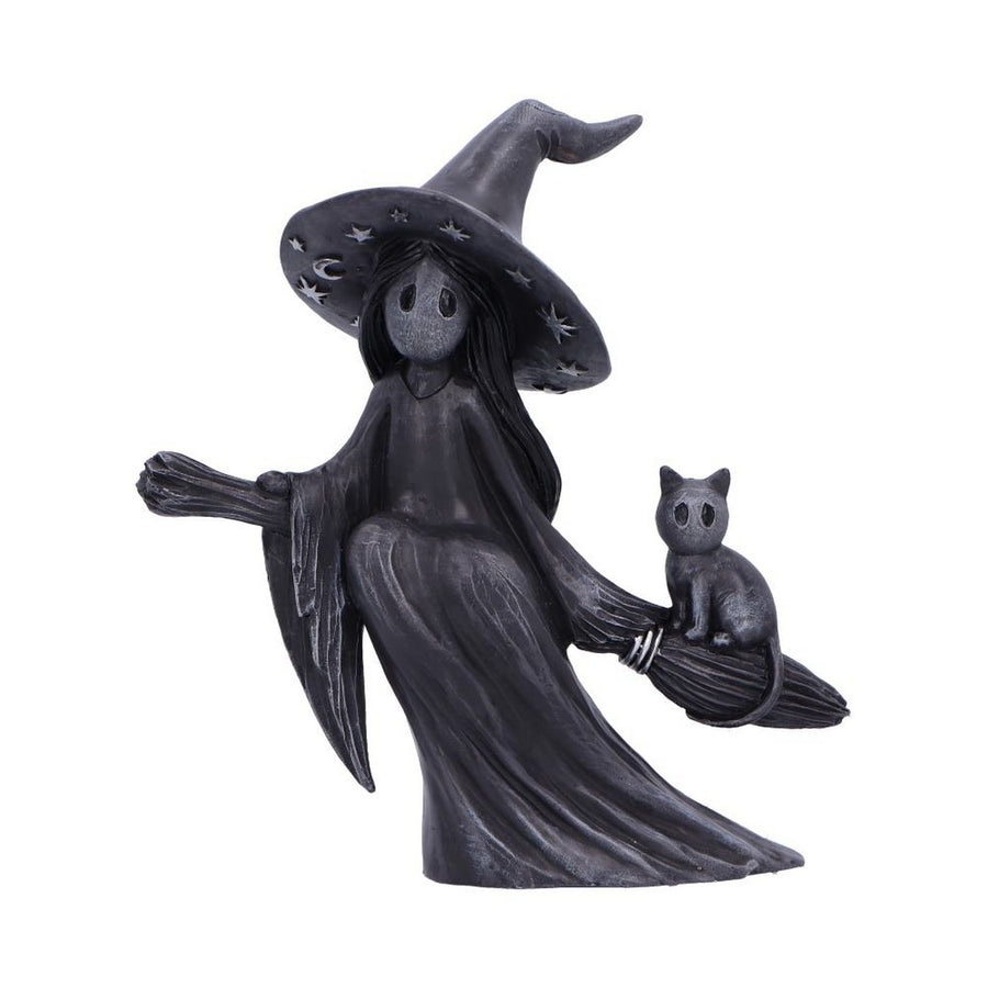 Little Souls Beam Witch on Broom Figurine B6937C24