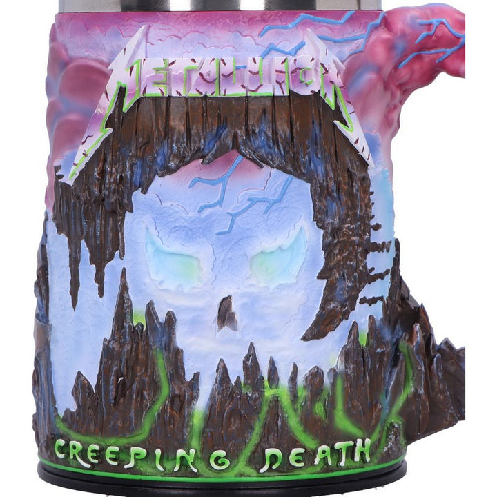 Metallica Creeping Death Artwork Inspired Tankard B6939A25