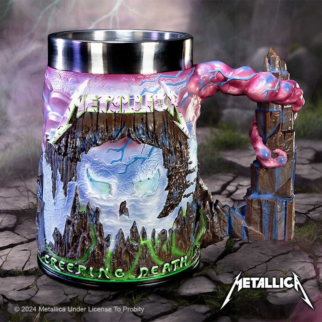 Metallica Creeping Death Artwork Inspired Tankard B6939A25