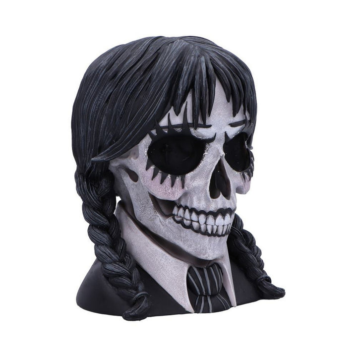 Dark Glare Gothic School Girl Skull by Nemesis Now B6941A25