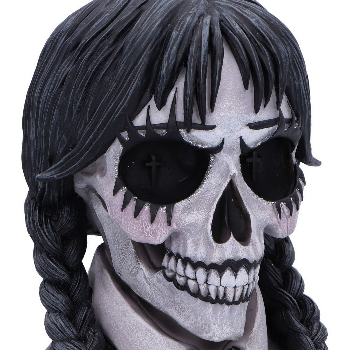 Dark Glare Gothic School Girl Skull by Nemesis Now B6941A25