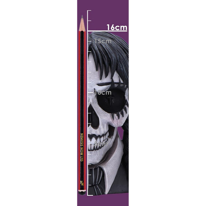 Dark Glare Gothic School Girl Skull by Nemesis Now B6941A25