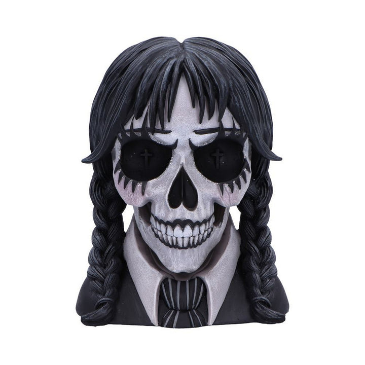 Dark Glare Gothic School Girl Skull by Nemesis Now B6941A25