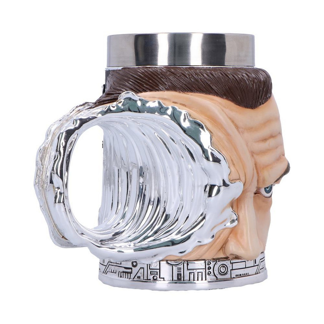 Terminator T-1000 Head with  Bullet Hole Collectible Tankard B6942A25