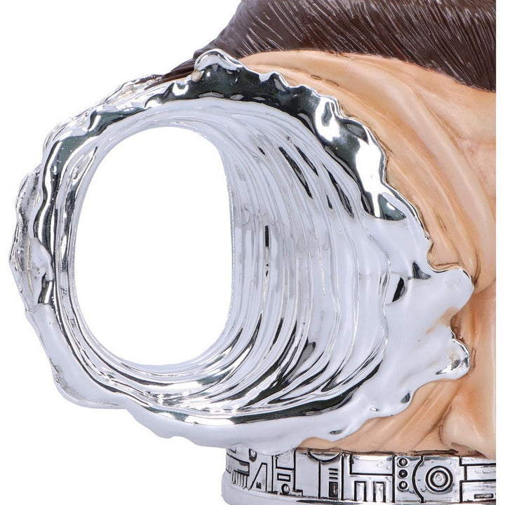Terminator T-1000 Head with  Bullet Hole Collectible Tankard B6942A25