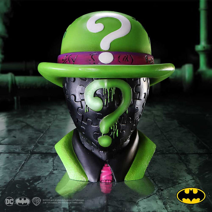 DC Batman Riddler Hat Box in green B6943A25