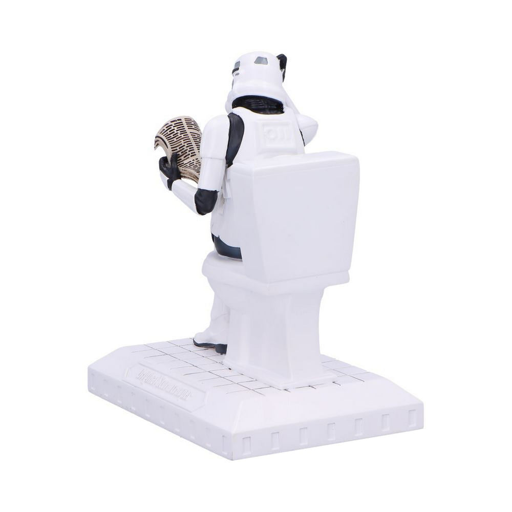 Original Stormtrooper Pooper Trooper on a Toilet Figurine B6946A25