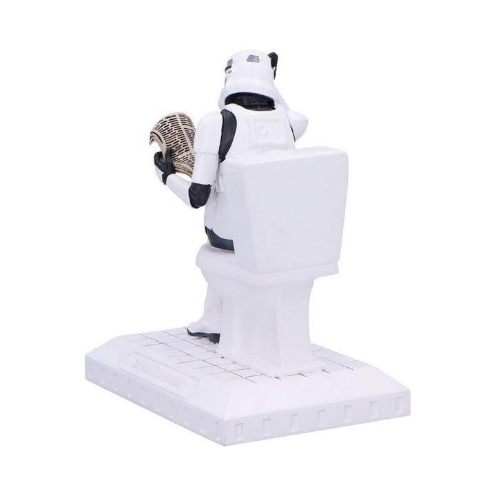 Original Stormtrooper Pooper Trooper on a Toilet Figurine B6946A25