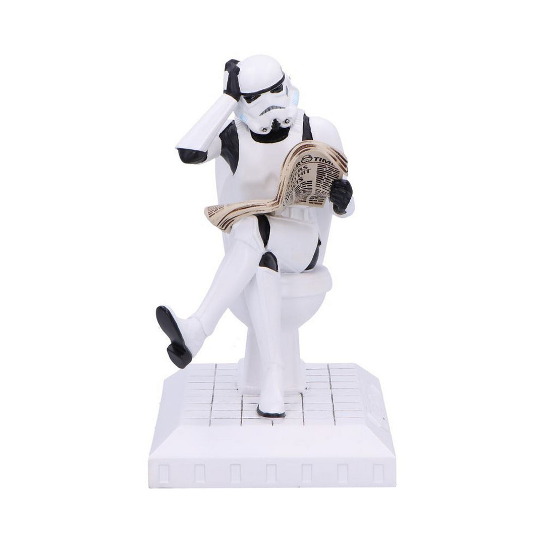 Original Stormtrooper Pooper Trooper on a Toilet Figurine B6946A25