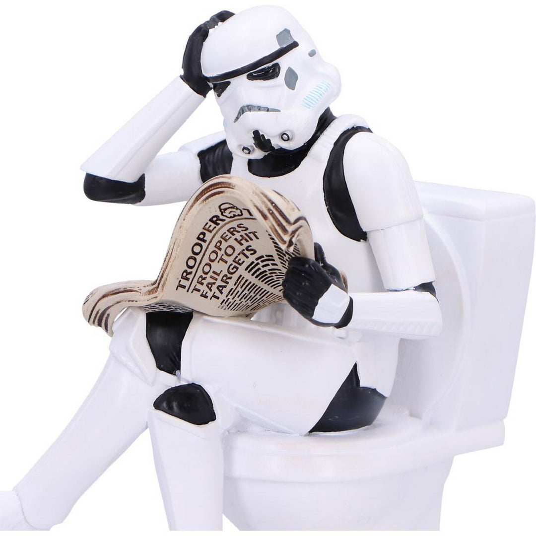 Original Stormtrooper Pooper Trooper on a Toilet Figurine B6946A25