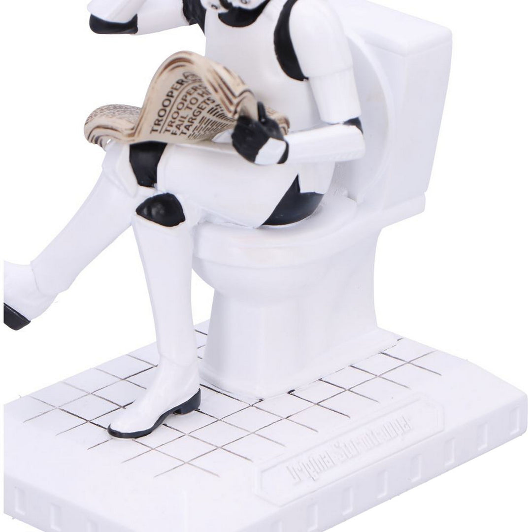 Original Stormtrooper Pooper Trooper on a Toilet Figurine B6946A25