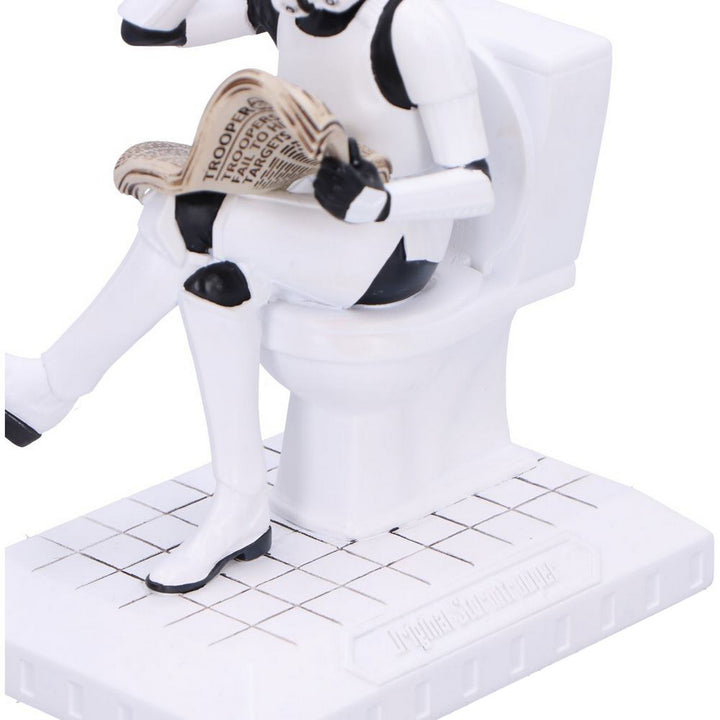 Original Stormtrooper Pooper Trooper on a Toilet Figurine B6946A25