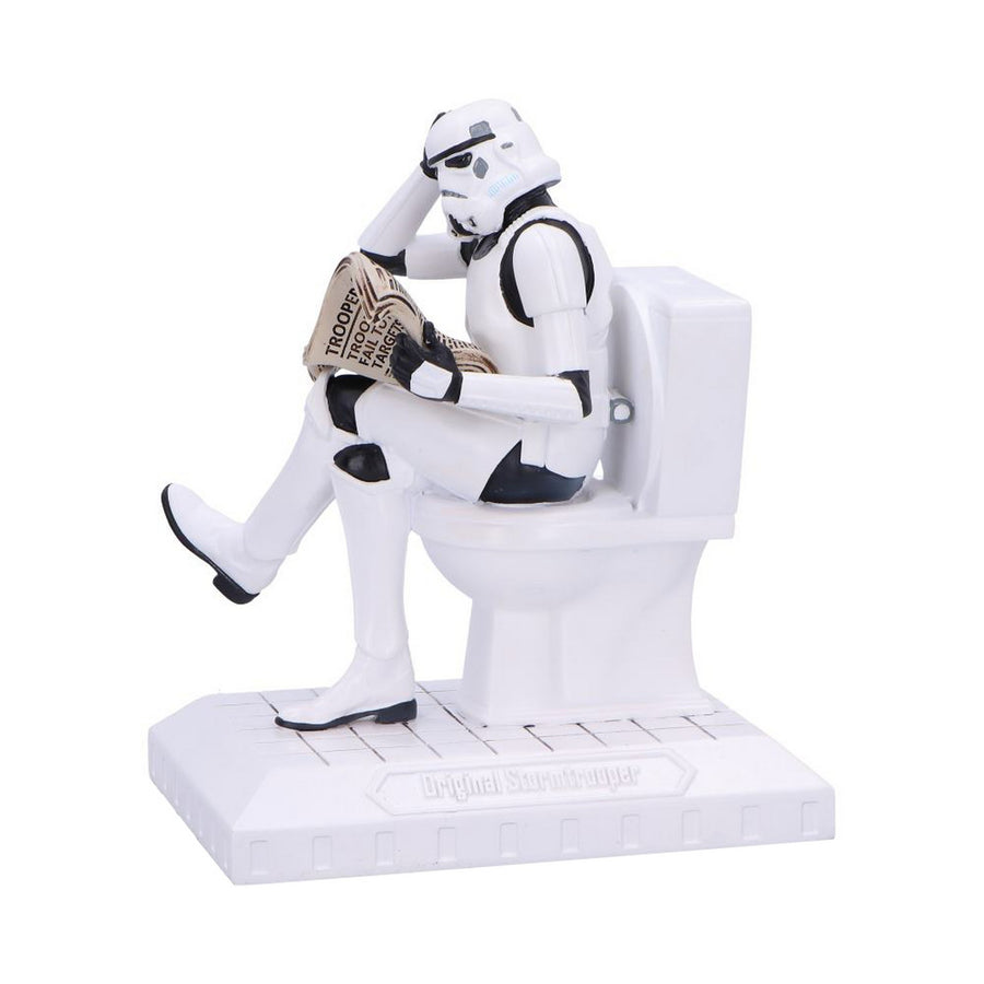 Original Stormtrooper Pooper Trooper on a Toilet Figurine B6946A25