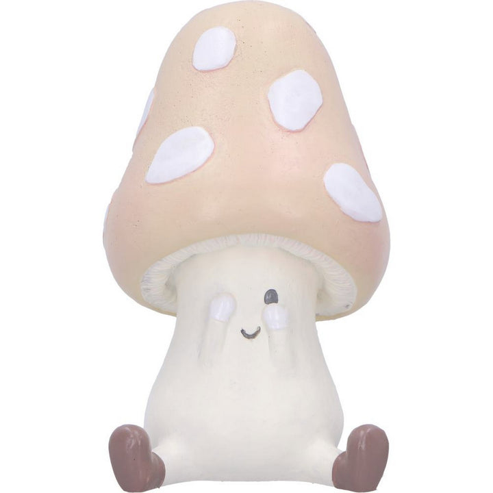 Three Wise Multicoloured Toadstool Figurines in See no, Hear no, Speak no evil poses B6949A25