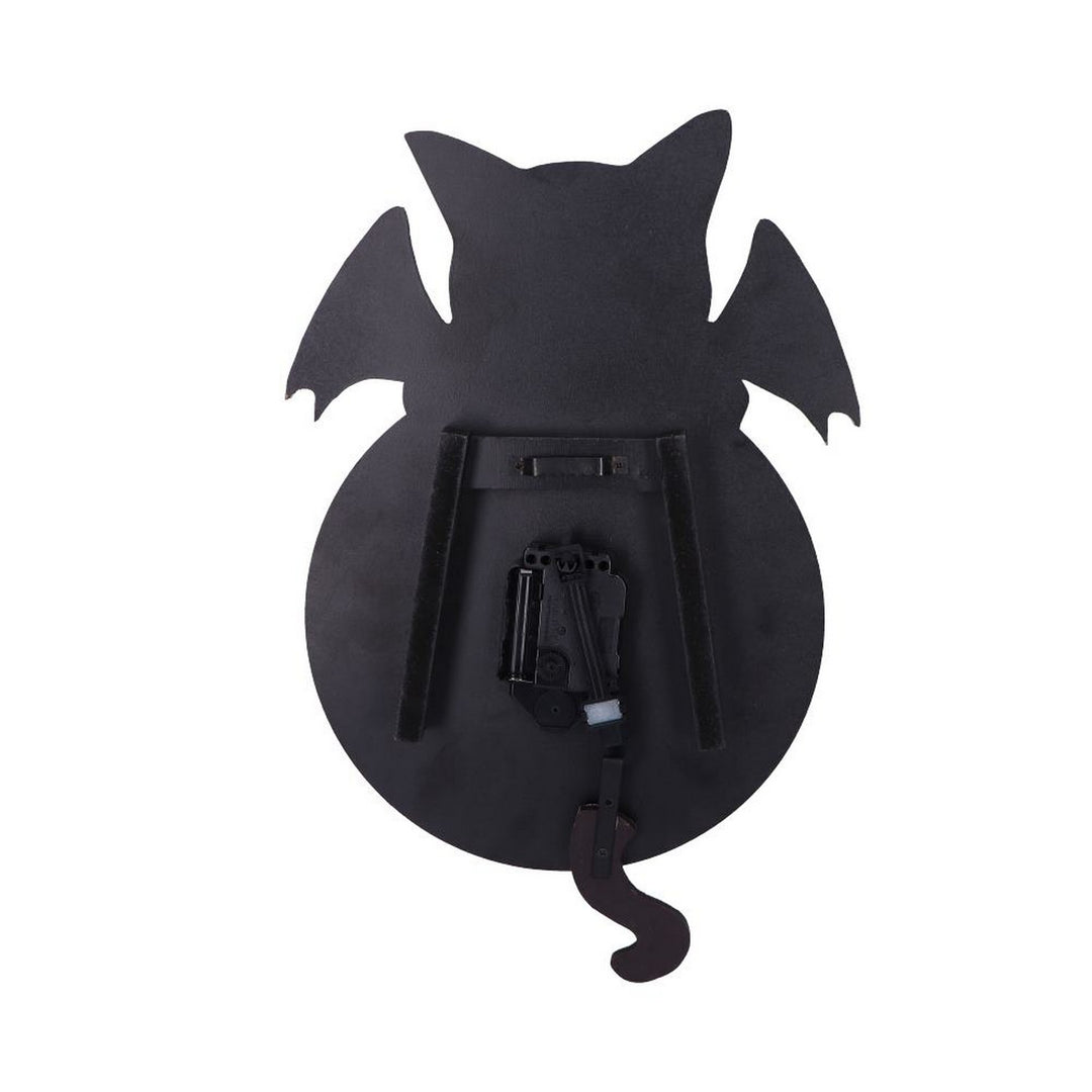 Cult Cuties Malpuss Wall Hanging Clock with Swinging Tail B6950A25