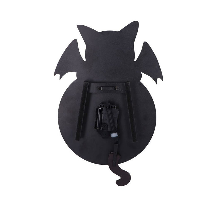 Cult Cuties Malpuss Wall Hanging Clock with Swinging Tail B6950A25
