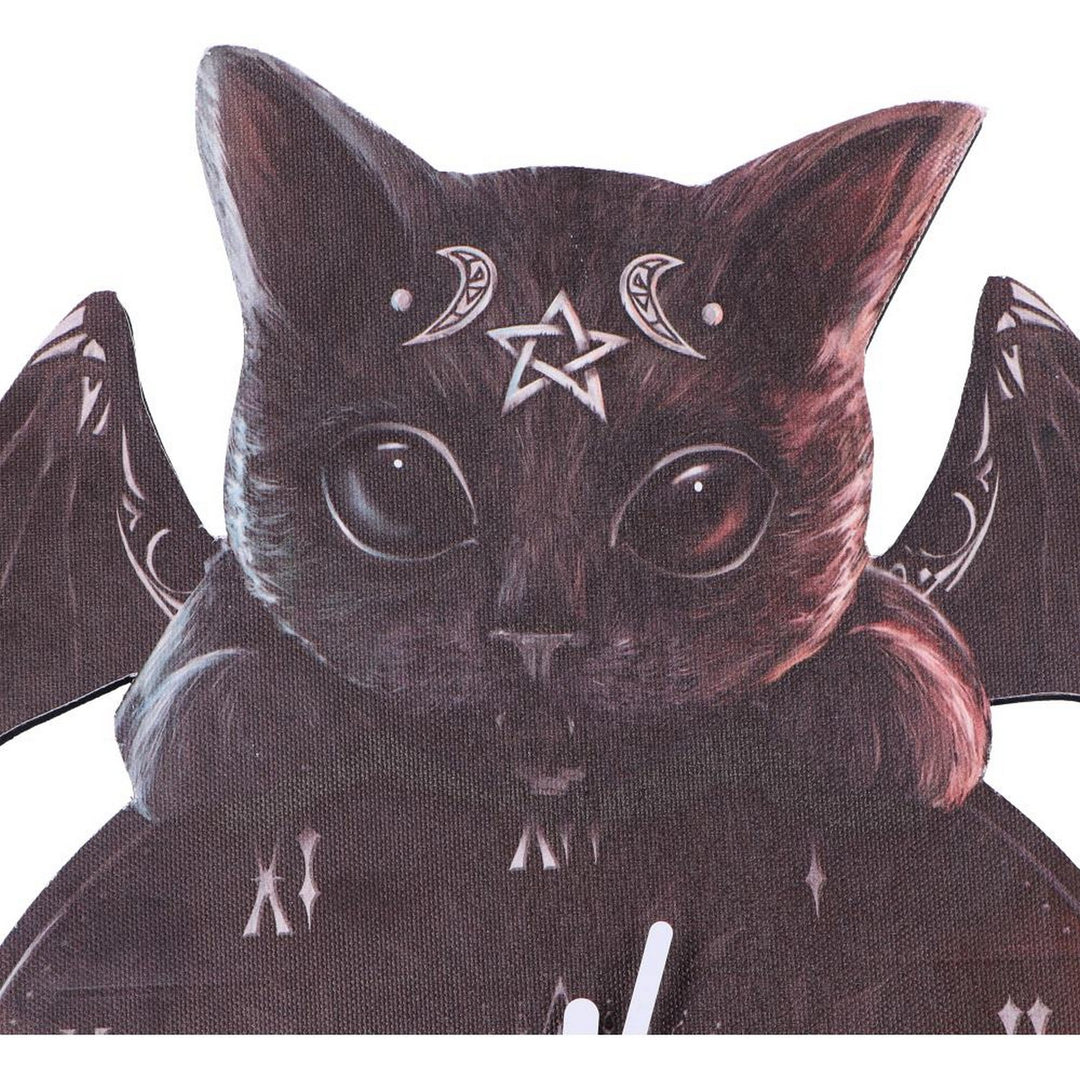 Cult Cuties Malpuss Wall Hanging Clock with Swinging Tail B6950A25