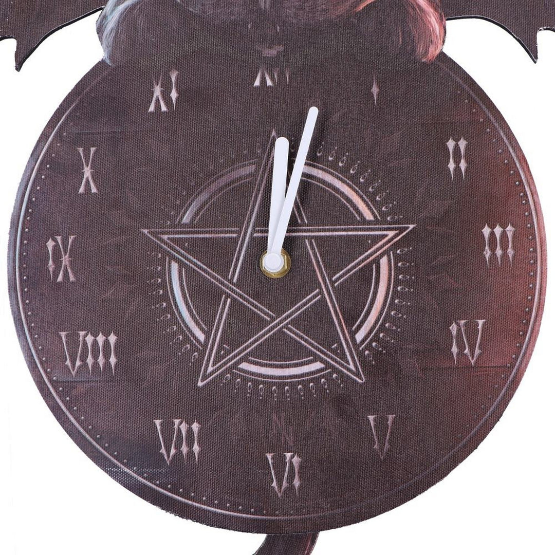 Cult Cuties Malpuss Wall Hanging Clock with Swinging Tail B6950A25