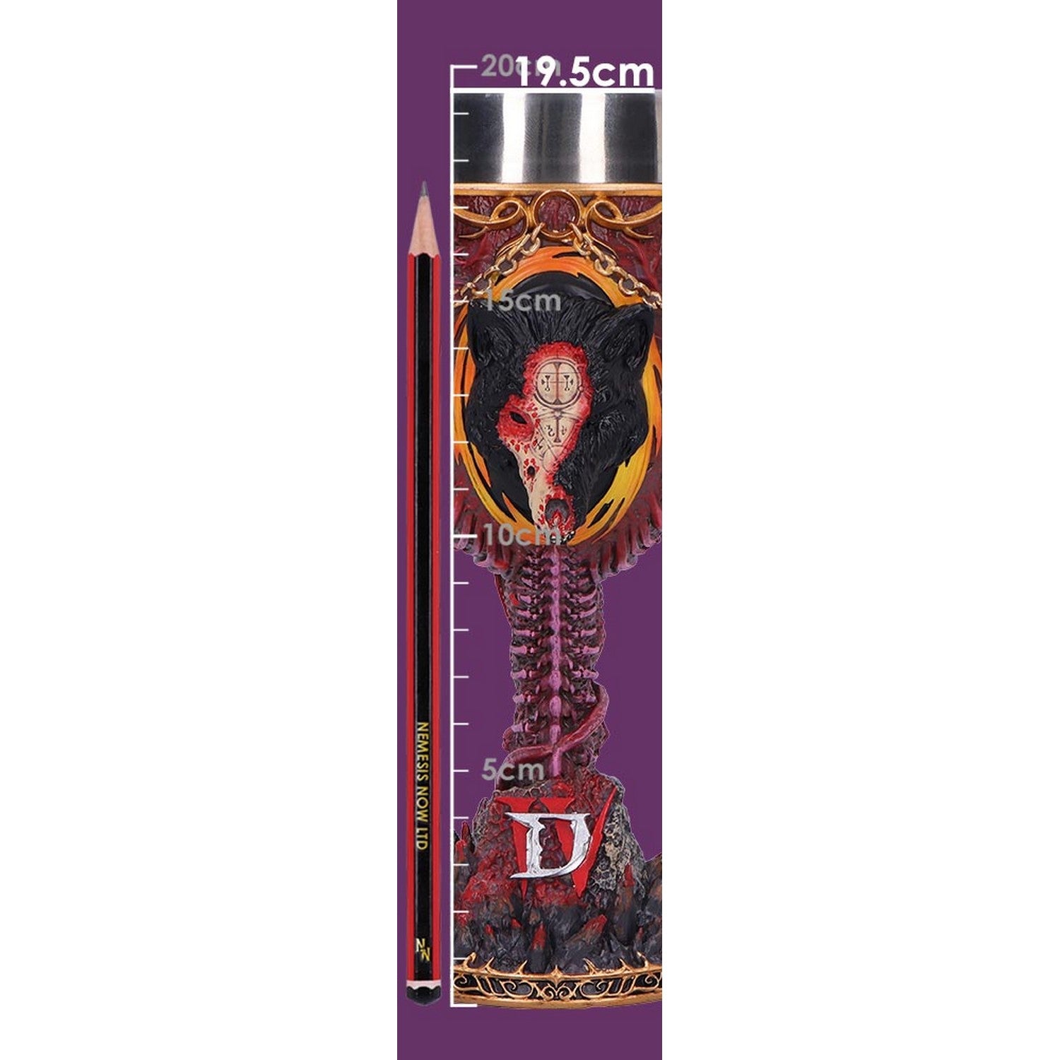 Diablo IV Mephisto the lord of hatred inspired Goblet B6956A25