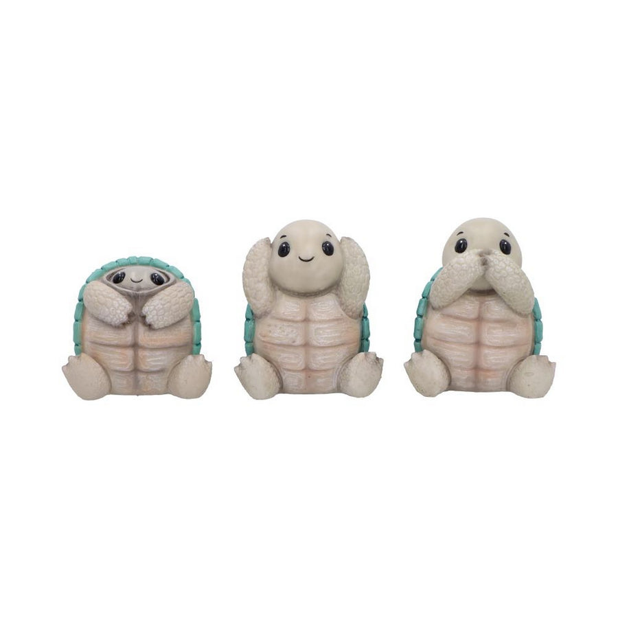 Three Wise Tortoises Figurines by Nemesis Now B7022M25