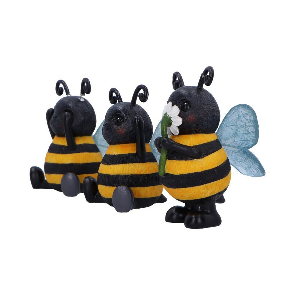 Three Wise Bees Figurines by Nemesis Now B7023M25