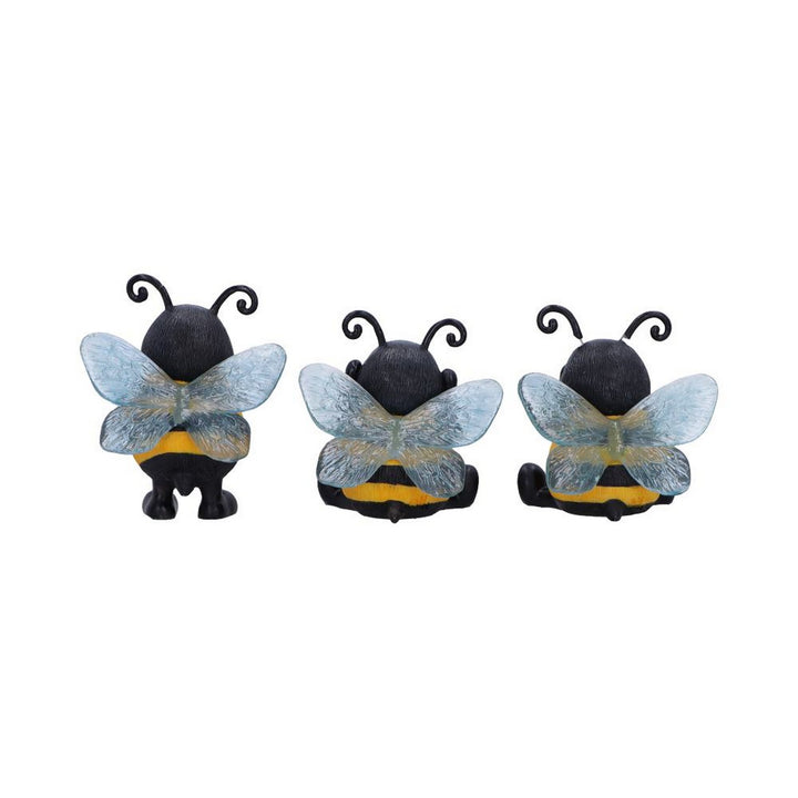 Three Wise Bees Figurines by Nemesis Now B7023M25
