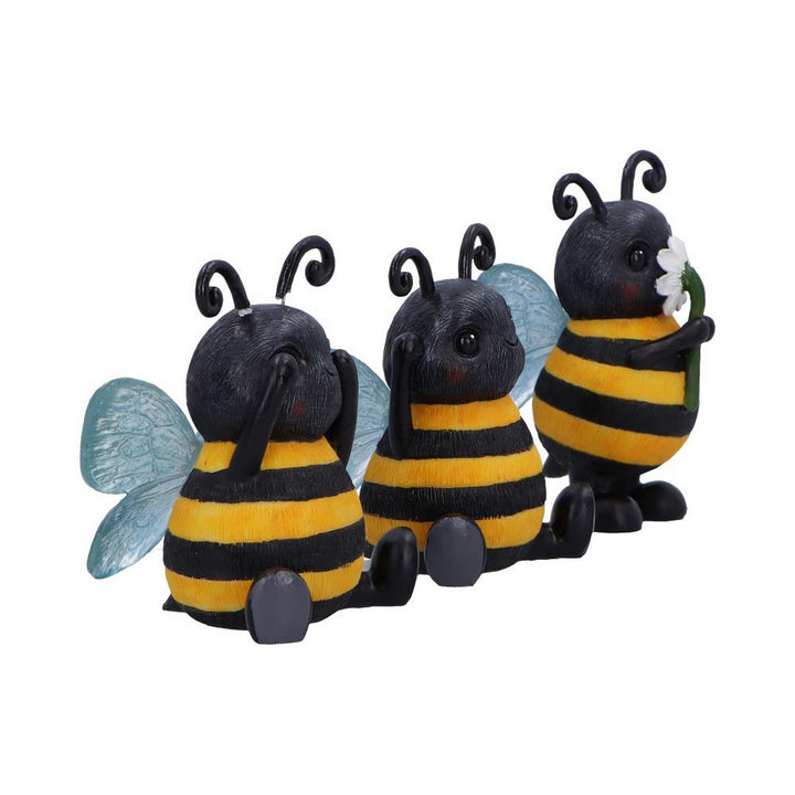Three Wise Bees Figurines by Nemesis Now B7023M25