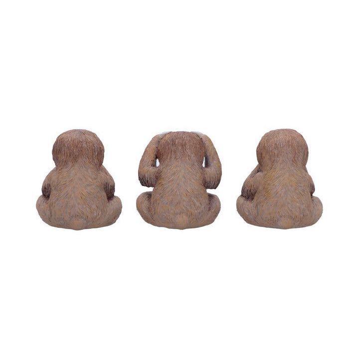 Three Wise Sloths Figurines by Nemesis Now B7025M25