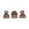 Three Wise Sloths Figurines by Nemesis Now B7025M25