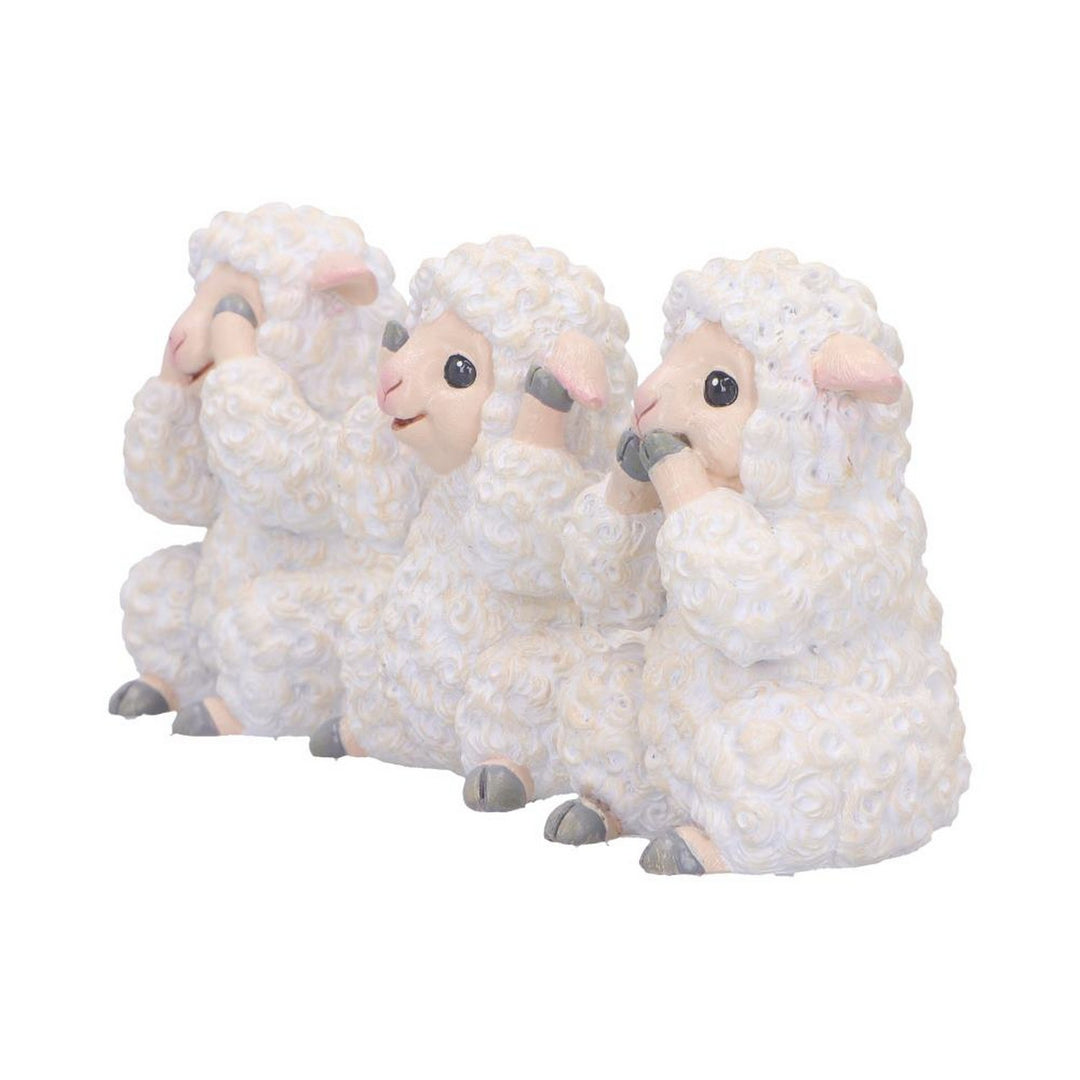 Three Wise Sheep Figurines by Nemesis Now B7027M25