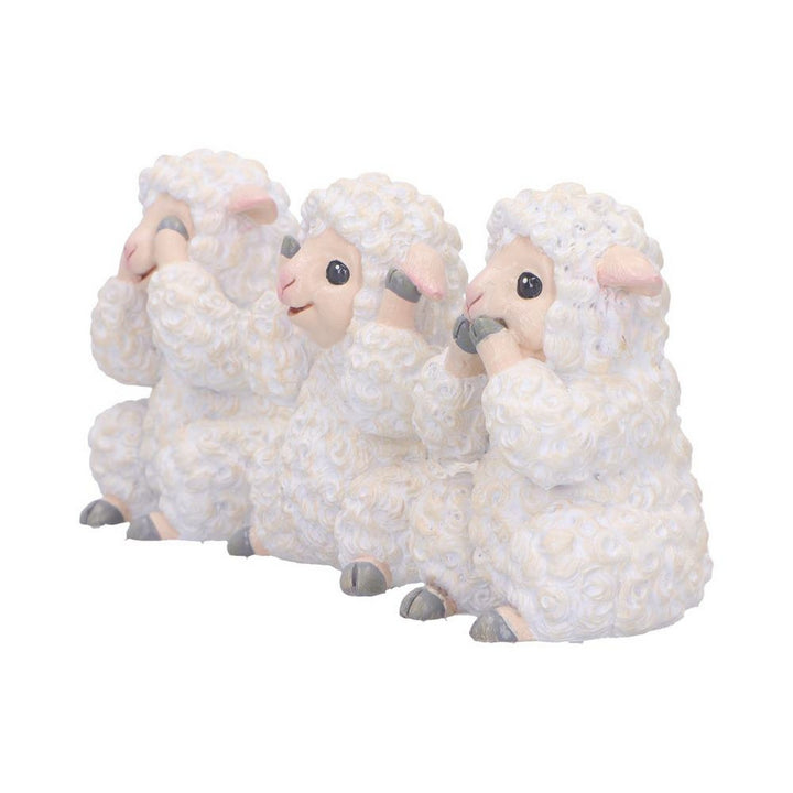 Three Wise Sheep Figurines by Nemesis Now B7027M25