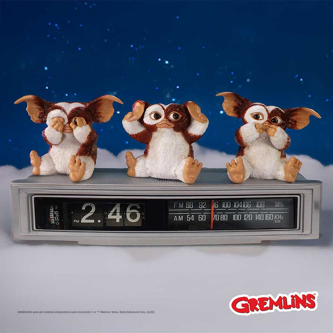 Gremlinns Three Wise Gizmo Collectible Figurine Set B7098B25