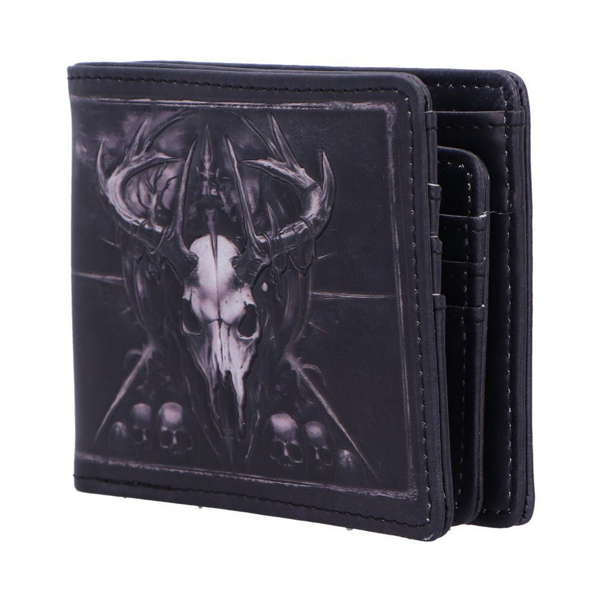 The Dark Augury Embossed Wallet 9.5cm B7136C25