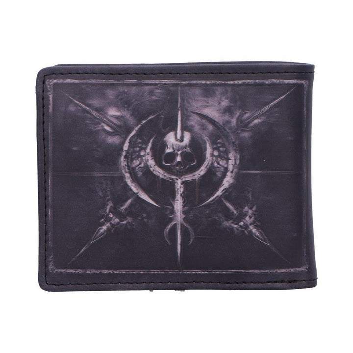 The Dark Augury Embossed Wallet 9.5cm B7136C25
