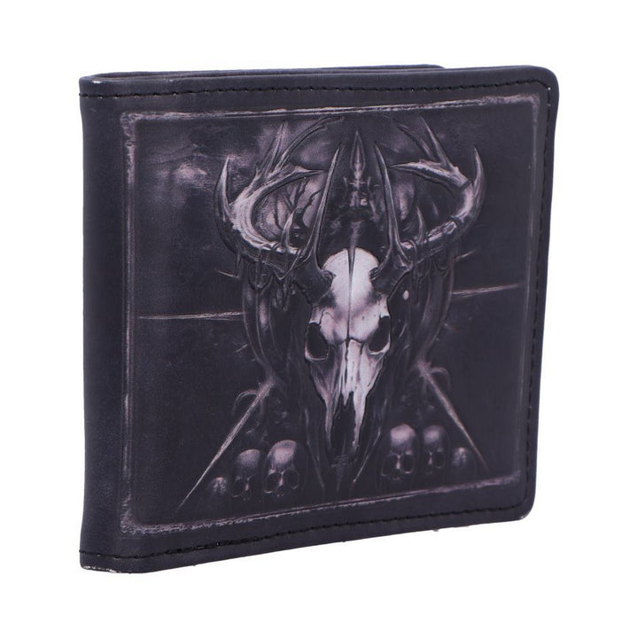 The Dark Augury Embossed Wallet 9.5cm B7136C25